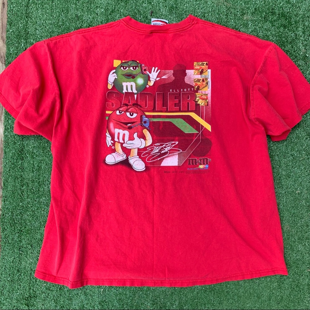 Vintage M&Ms Racing T-Shirt Elliott Sadler